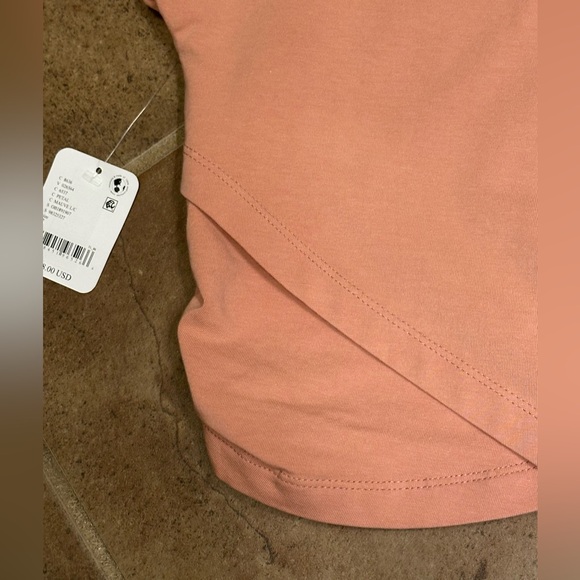 💫FP Movement by Free People Hot Shot Crossover Crop Top, Small, NWT, Petal - Picture 15 of 15